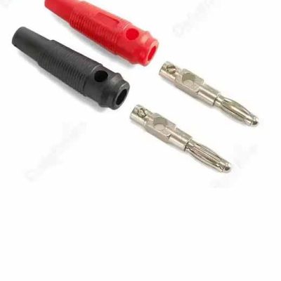 Fiche Mâle banane 4mm, 60V dc 30A
