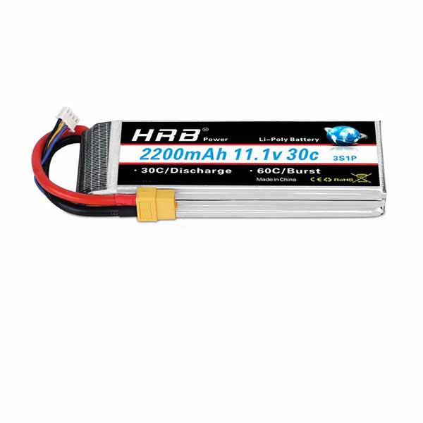Batteries Lipo 3S 11.1V 2200mAh 3300mAh
