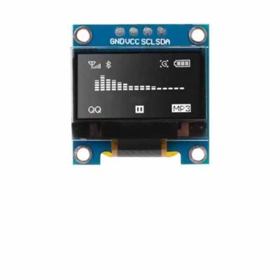 Module d’affichage oled blanc série IIC 0.96 pouces, 12864×64, I2C