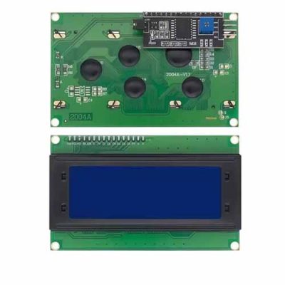 Afficheur LCD2004 bleu/vert avec interface I2C