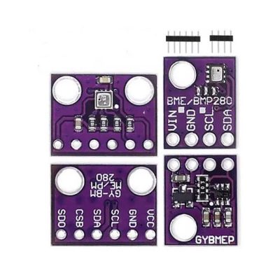 BMP280 BME280 3.3V/5V Capteur de pression barométrique numérique 3 en 1, Module de température et d’humidité de haute précision I2C/SPI