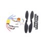 Moteur brushless A2212 1000Kv + ESC 30A Brushless + une Pair 1045 Hélice pour DJI F450 F550 Quadcopter