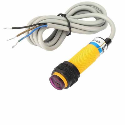 E3F-DS10 capteur commutateur photoélectrique M18 distance 10cm DC6-36V