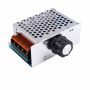 220V AC 4000W Régulateur de tension SCR avec variateur de vitesse pour moteurs électriques