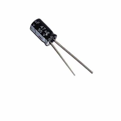 47uF/50V-Condensateur électrolytique (8x12mm)