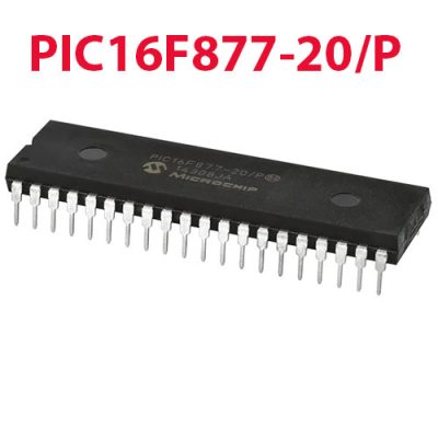 PIC16F877-20/P  PIC 8 bit 368B RAM