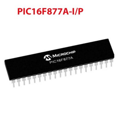 PIC16F877A-I/P DIP40 8-Bit 20MHz Microcontrôleur
