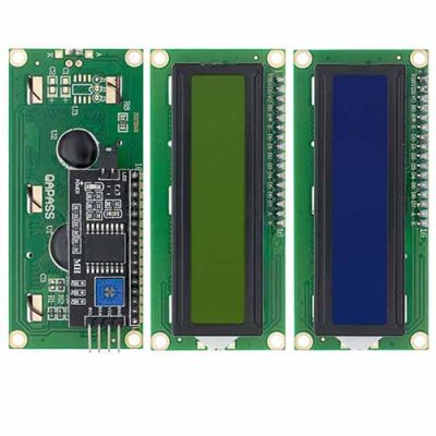 Afficheur LCD1602 bleu/vert, interface I2C