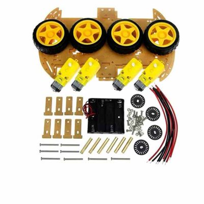 Kit châssis robot 4WD