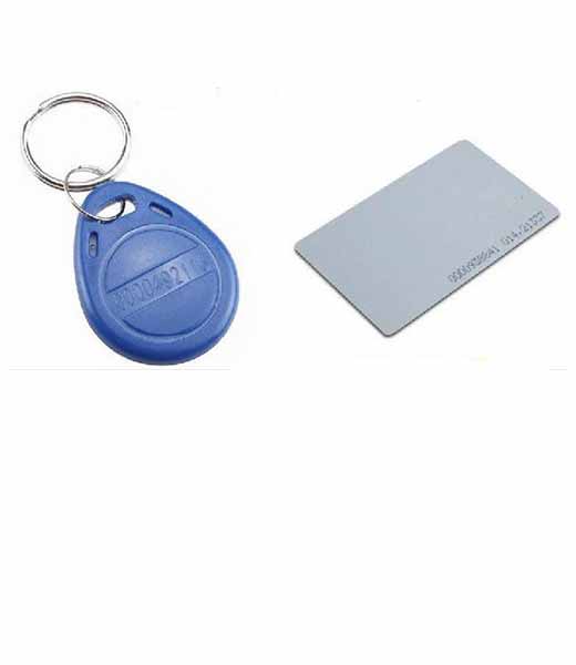 RFID Tag 125KHz 13.56MHz porte-clés carte