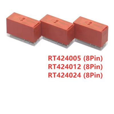 Relais de puissance RT424 8 broches 8A 250V AC 5V 12V 24V DC