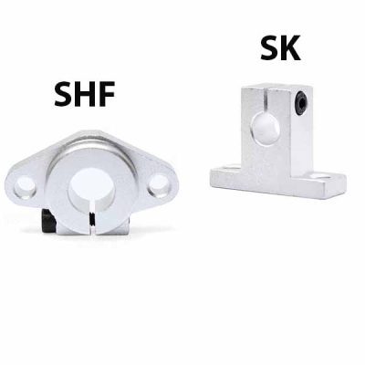 SK/SHF support d&rsquo;arbre linéaire différentes tailles