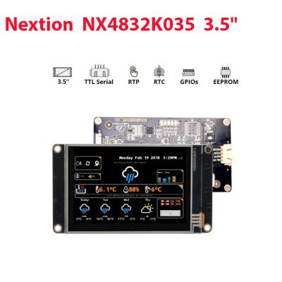 3,5 pouces NEXTION Écran tactile RÉSISTIF intelligent USART NX4832K035