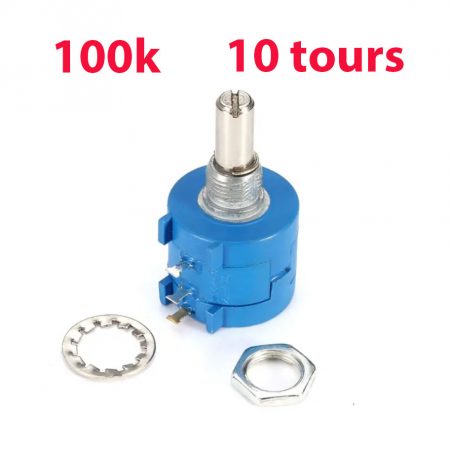 Potentiomètre CTS 500k Audio Axe Long - Guitare Garage