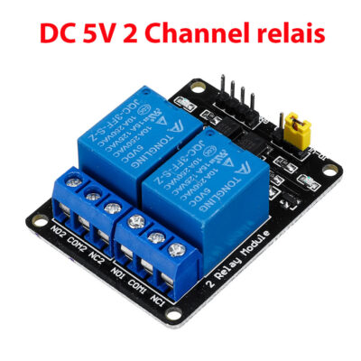 2-Channel Module de relais 5V avec optocoupleurs
