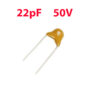 22pF/50V - Condensateur céramique