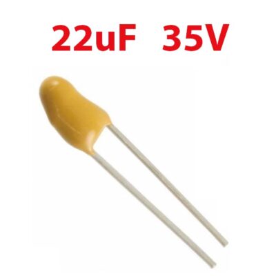 22uF, 35V – Condensateur Tantale 22uF 35V