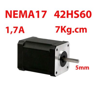 42HS60 Nema 17 Moteur pas à pas 60mm (7Kg.cm)