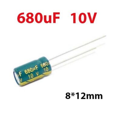 680uF/10V-Condensateur (8x12mm)
