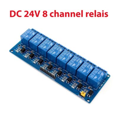 8-Channel Module de relais 24V DC avec optocoupleurs