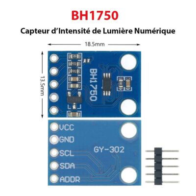 BH1750FVI Capteur d’Intensité de Lumière Numérique
