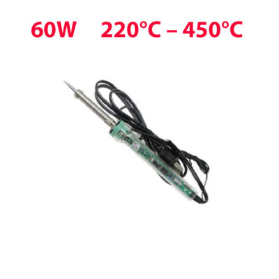 60w, Fer à souder électrique 220V-240V 60W, température ajustable jusqu’au 400°C