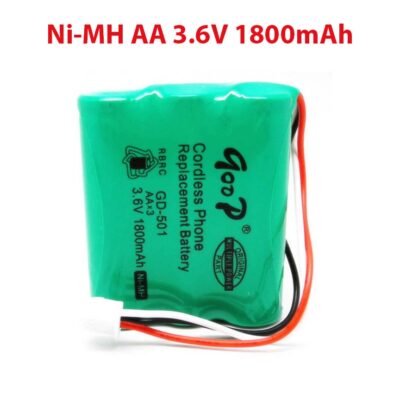 Batterie Rechargeable Ni-MH AA 3.6V 1800mAh