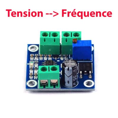 Convertisseur tesion-fréquence: signal analogique 0-10V vers signal PWM