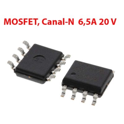 FDS9926A MOSFET, Canal-N, 6,5A 20V SOIC, 8 broche