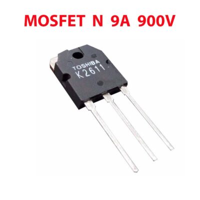 K2611, MOSFET, Canal-N 9A 900V TO-247