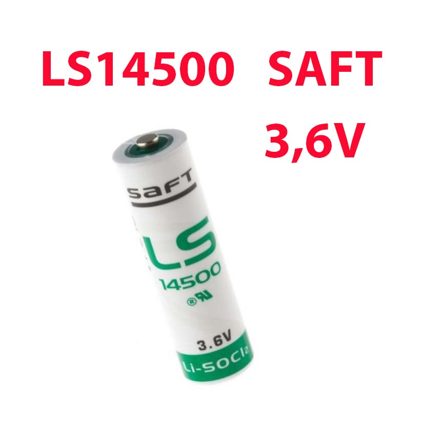 LS14500 Pile AA Saft 3.6V Lithium 2600mAh - A2itronic