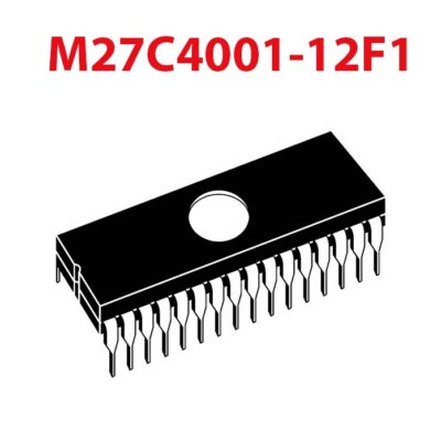 M27C4001-12F1 Mémoire EPROM effaçable par UV, 4Mbit, 512K x 8 bits, 120ns, 32 broches