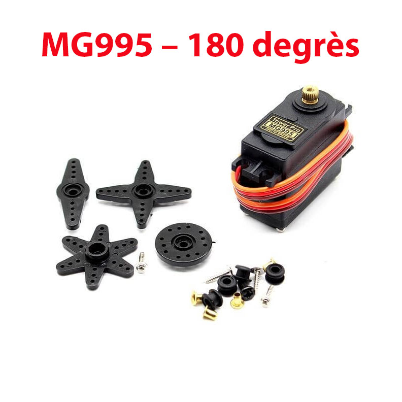 Servomoteur Mini TowerPro MG90S Engrenage Métallique Maroc