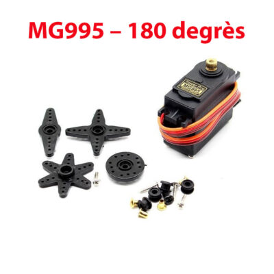 MG995 – 180 degrès – Servo moteur engrenage métallique