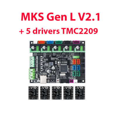 MKS Gen L V2.1 compatible avec Ramps1.4/Mega2560 R3 + 5 drivers TMC2209