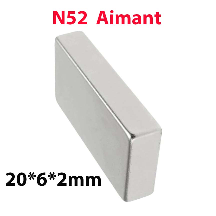 20 pièces Arisenn® N50 Aimant Néodyme 8x2mm - L'aimant le plus puissant du  marché ! 
