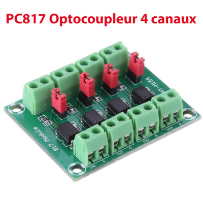 PC817 Optocoupleur 4 voies Convertisseur de Tension Adaptateur 3.6-30V
