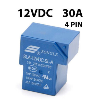 SLA-12VDC-SL-A 12VDC 30A relais 4 Pin PCB