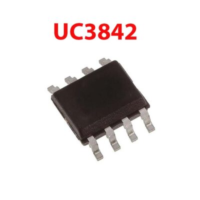 UC3842 Contrôleur PWM mode courant, 500 KHz, 1 A, SOIC, 8 broches