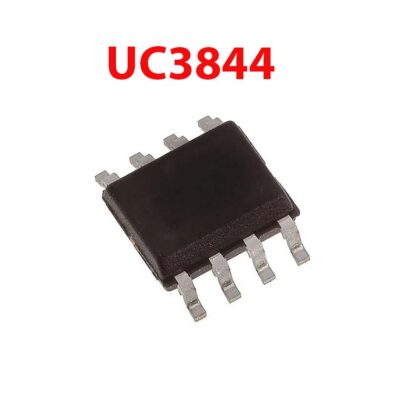 UC3844 Contrôleur PWM mode courant, 500 KHz, 1 A, SOIC, 8 broches