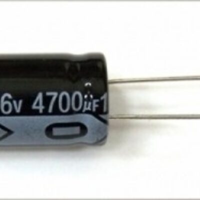 4700/16V-Condensateur électrolytique aluminium 4700, 16V dc
