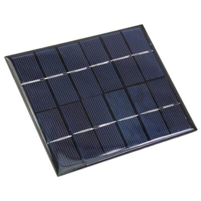 6 V 0.33A 2 W Mini panneaux solaires Solar 136 x 110 x 3mm