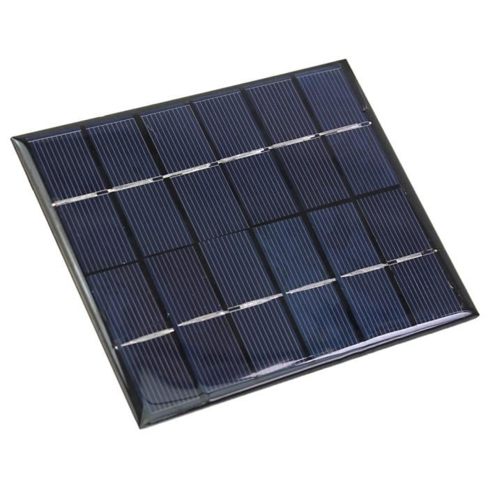 6 V 0.33A 2 W Mini panneaux solaires Solar 136 x 110 x 3mm - A2itronic