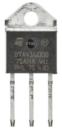 BTA41-600 TRIAC, 600V 40A, Tension de déclenchement 1.3V 100mA TO-3P