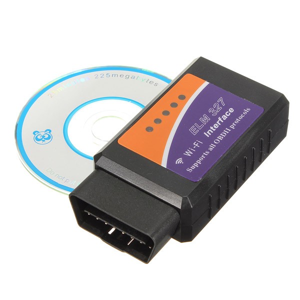 ELM327 WIFI Wireless OBD2 Adaptateur scanner diagnostic voiture - A2itronic