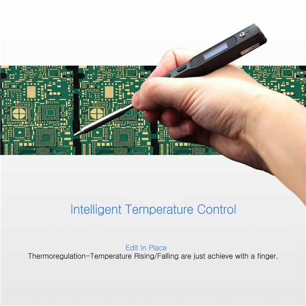TS100 Mini fer à souder électrique 65W PROGRAMMABLE SMART DIGITAL LCD TEMPÉRATURE RÉGLABLE