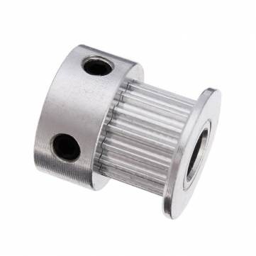 Lot De 5 Poulies Synchronisation 2GT 20 Dents - Alésage 5mm Pour Courroie 6mm - Aluminium Pour Imprimante 3D/CNC