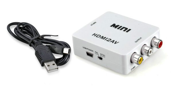 MINI HDMI 2AV - CONVERTISSEUR AUDIO ET VIDEO