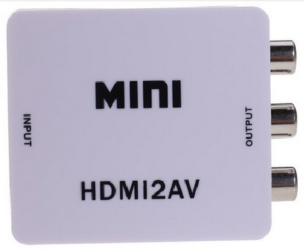MINI HDMI 2AV - CONVERTISSEUR AUDIO ET VIDEO