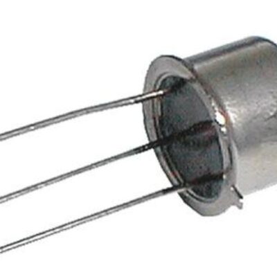 2N1711 Transistor bipolaire, NPN, 50 V, 0,5 A, TO-39, 3 broches